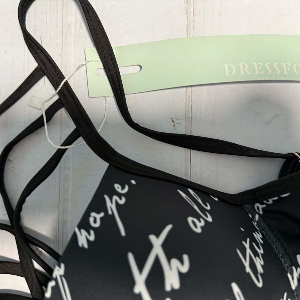 Stylish Black Bikini Set - Picture 3 of 7